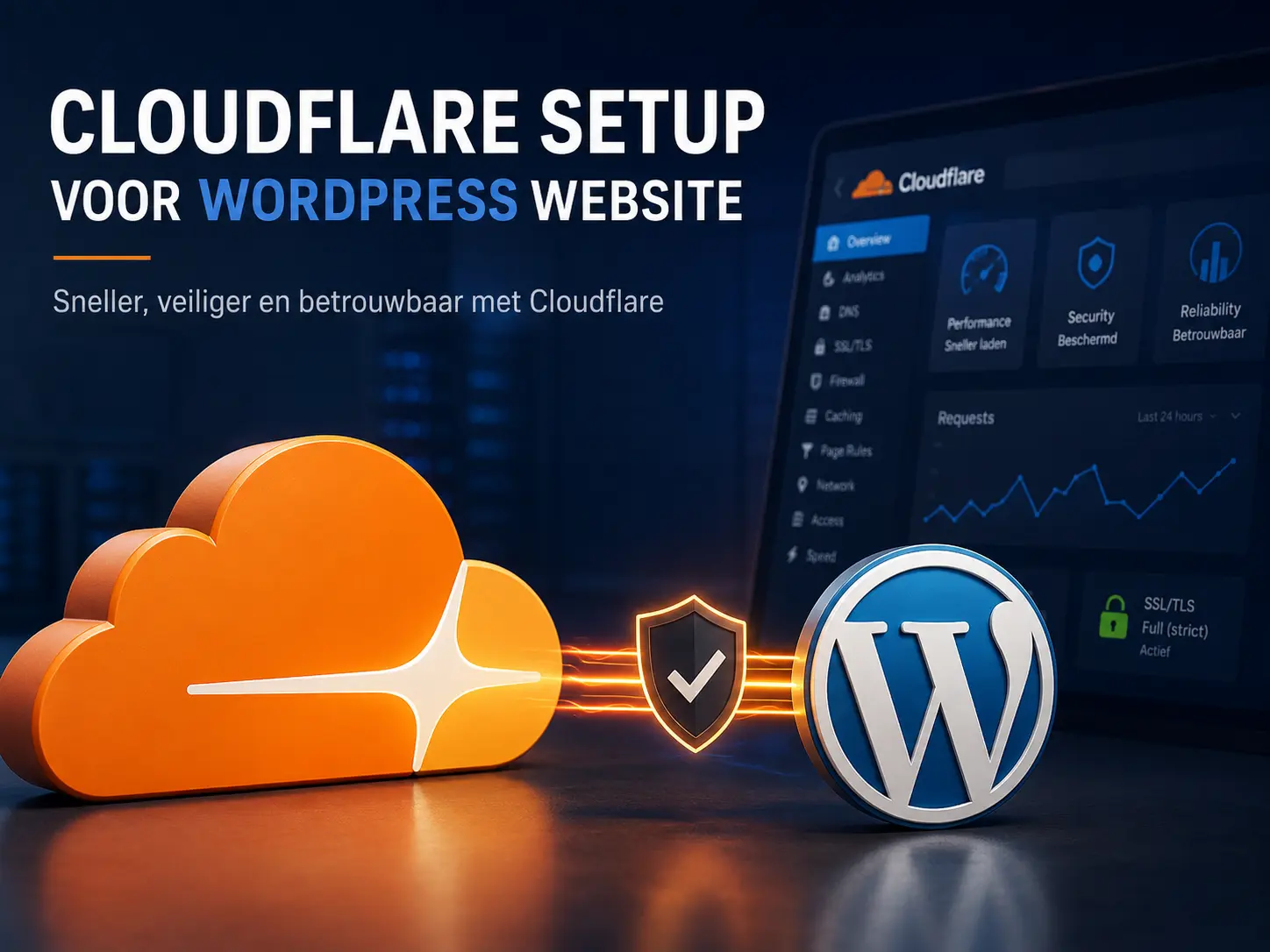 Cloudflare Setup voor WordPress Website